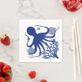 Serviette En Papier octopus (En situation)