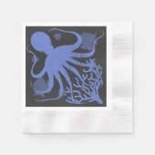 Serviette En Papier Octopus (Devant)