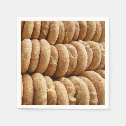 Serviette En Papier odles de Snickerdoodles (Devant)