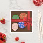 Serviette En Papier Oeuf de Pâques (En situation)