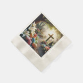 Serviette En Papier OEuf de Pâques/Lilly (Coin)