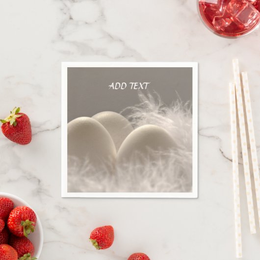 Serviette En Papier OEufs de Pâques (En situation)