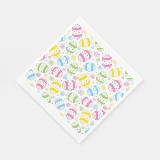 Serviette En Papier Œufs de Pâques (Coin)