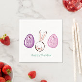 Serviette En Papier OEufs de Pâques Papier de fête de Pâques Jeu de se (En situation)