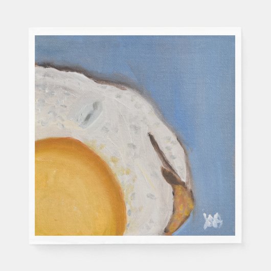 Serviette En Papier Œufs Frits (Devant)