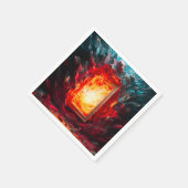 Serviette En Papier Oeuvre d'Ai (Coin)