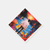 Serviette En Papier Oeuvre d'Ai (Coin)