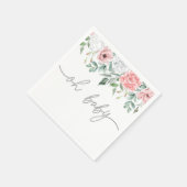 SERVIETTE EN PAPIER OH BÉBÉ, FOURNITURES DE BABY SHOWER PARTIE (Coin)