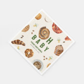 Serviette En Papier Oh Bébé pâtisseries + Pacificateurs Baby shower ne (Coin)