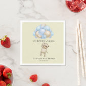 Serviette En Papier OH GARÇON BÉBÉ Garçon Ballons | Baby shower servie (En situation)