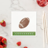 Serviette En Papier Oh garçon football Baby shower serviette (En situation)