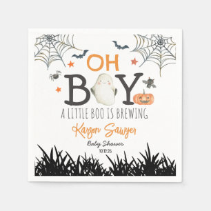 Serviette En Papier Oh Garçon Halloween Napkins