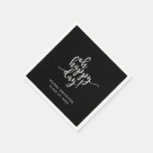 Serviette En Papier Oh Happy Day Script Graduation (Coin)