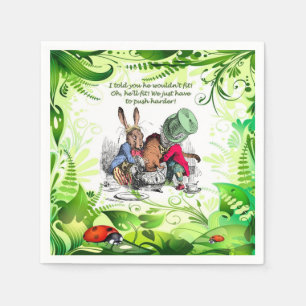 Serviette En Papier Oh, il va s'adapter ! 1