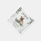 Serviette En Papier Oh mon Dieu ! Baby shower Carlin serviettes (Coin)