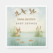 Oh mon Dieu ! Baby shower en bois