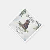 Serviette En Papier Oh mon Dieu ! Baby shower Rotweiler Puppy (Coin)