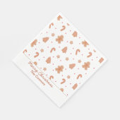 Serviette En Papier Oh, mon Dieu !" Gingerbread Cookie (Coin)