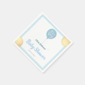 Serviette En Papier Oh mon Dieu ! Le bébé de ballon est attendu (Coin)