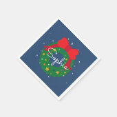 Serviette En Papier Oh Quel Amusant Noël Balloon d'anniversaire (Coin)