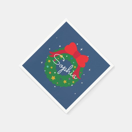 Serviette En Papier Oh Quel Amusant Noël Balloon d'anniversaire (Coin)