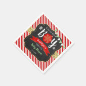 Serviette En Papier "Oh quelle joie, c'est un garçon !" Baby shower de (Coin)