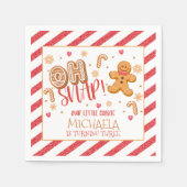 Serviette En Papier Oh Snap Our Little Cookie Party Napkin - Custom B (Devant)