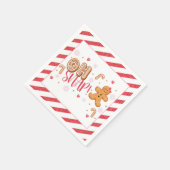 Serviette En Papier Oh Snap Our Little Cookie Party Napkins - WH (Coin)
