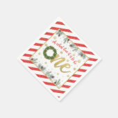 Serviette En Papier Oh What Fun it to Be One Christmas Party (WR) (Coin)