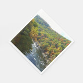 Serviette En Papier Ohiopyle River à l'automne II Pennsylvanie Automne (Coin)
