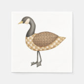 Serviette En Papier Oie (Devant)