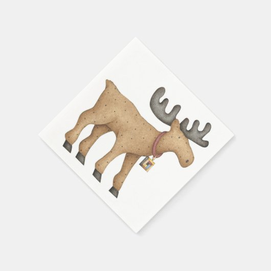 Serviette En Papier Oie (Coin)