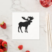 Serviette En Papier Oie (En situation)