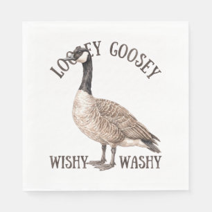 Serviette En Papier Oie de Wishy Washy Goosey Loosey