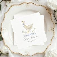 Oie sotte sur le lâche Baby Boy Shower