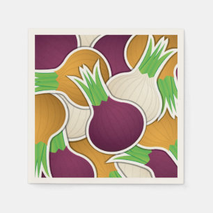 Serviette En Papier Oignons mélangés