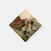 Serviette En Papier Oiseau de gibier Audubon (Coin)