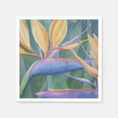 SERVIETTE EN PAPIER OISEAU DE PAPIER PARADIS NAPKINS (Devant)