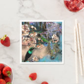 Serviette En Papier Oiseau d'Equinox et de Fée (En situation)