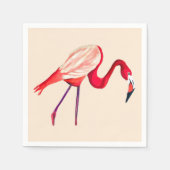 Serviette En Papier Oiseau d'oranger flamand (Devant)