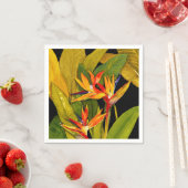 Serviette En Papier Oiseau du Paradis (En situation)