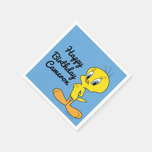 Serviette En Papier Oiseau intelligent de TWEETY™ | (Coin)
