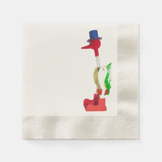 Serviette En Papier Oiseau potable (Devant)