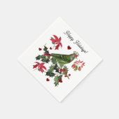 Serviette En Papier Oiseau Roi (Coin)