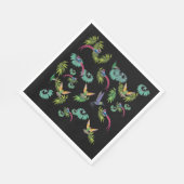 Serviette En Papier Oiseaux Ciel (Coin)