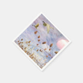 Serviette En Papier Oiseaux en bord de mer (Coin)