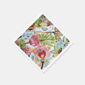 Serviette En Papier Oiseaux en papier II (Coin)