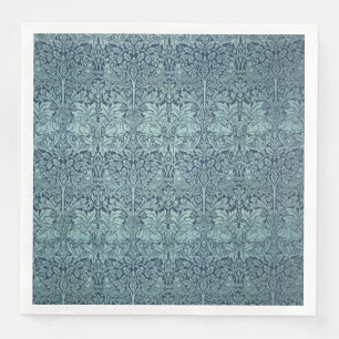 Serviette En Papier Oiseaux floraux vintages William Morris Brer Rabbi
