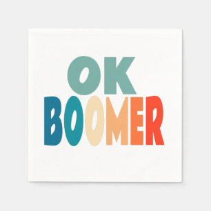 Serviette En Papier Ok Boomer