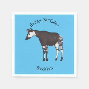 Serviette En Papier Okapi